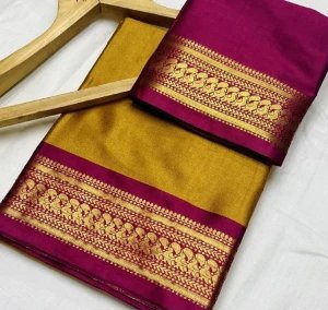 Gadwal silk saree